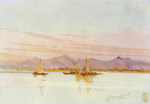 Bij Kanton, Vissersboten op de Parelrivier