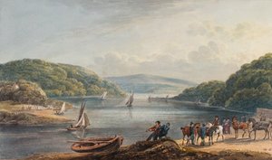 Briton Ferry, rivier en kerk