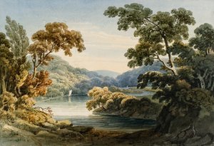 Aan de rivier Neath door Thomas Hornor