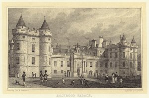 Holyrood Palace (gravure)