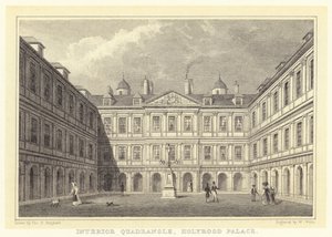 Binnenplaats, Holyrood Palace