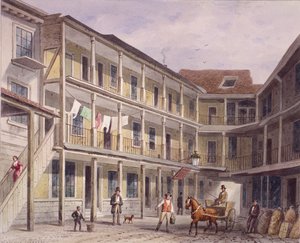Aldgate High Street, Londen door Thomas Hosmer Shepherd
