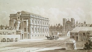 Banketzaal en Koningspoort, 1827