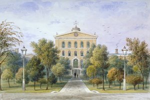 Bridewell-gevangenis in Tothill Fields, Westminster, Londen, ca. 1850