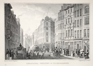 Cheapside, Poultry en Bucklersbury, uit 