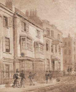 Clerkenwell Close door Thomas Hosmer Shepherd