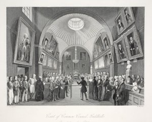 Court of Common Council, Guildhall, uit 