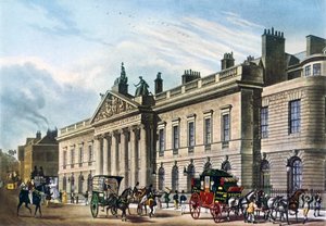 East India House, Londen, 1817 door Thomas Hosmer Shepherd