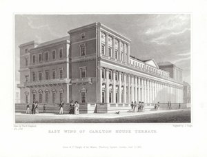 Oostvleugel van Carlton House Terrace door Thomas Hosmer Shepherd