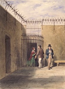 Huis van correctie, Clerkenwell, Londen door Thomas Hosmer Shepherd