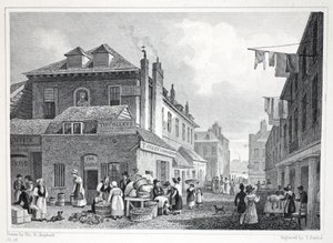 Hungerford Market, Strand, uit 