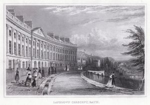 Lansdown Crescent, Bath (gravure)