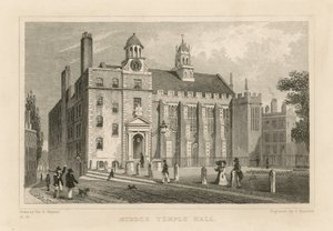 Middle Temple Hall door Thomas Hosmer Shepherd