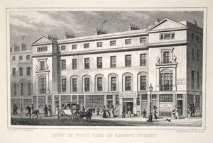 Deel van de westkant van Regent Street, uit 