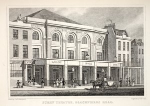 Surry Theatre, Blackfriars Road, uit 