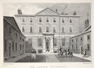 The Albany, Piccadilly, uit 