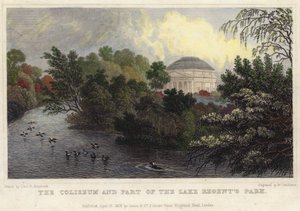 Het Colosseum en een deel van het meer, Regent