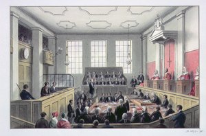 De Old Bailey, Londen (interieur)