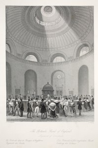 De Rotonde bij de Bank of England, uit 