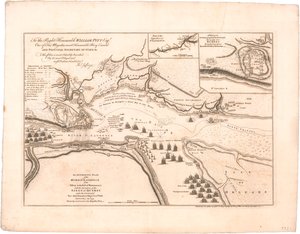 Een plan van de rivier St. Laurence door Jeffreys door Thomas Jefferys