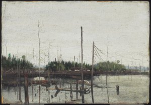 Verdronken Land door Tom Thomson