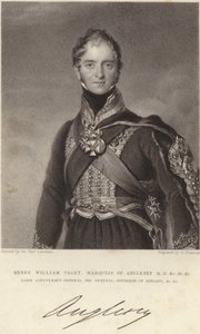 Veldmaarschalk Henry Paget door Thomas Lawrence