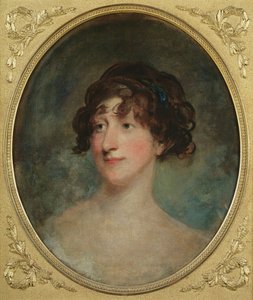 Hoofd van de vrouw door Thomas Lawrence