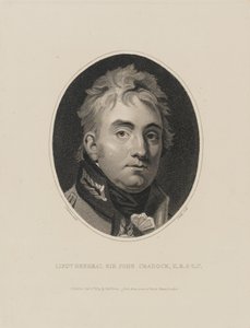 Luitenant-generaal Sir John Cradock, 1809 door Thomas Lawrence