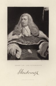 Lord Ellenborough door Thomas Lawrence