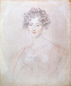 Portret van gravin Elisabeth Vorontsova, 1821 door Thomas Lawrence