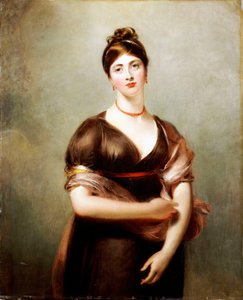 Portret van Elizabeth Jennings, in de pose van de Venus de