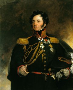 Portret van Generaal Fyodor Petrovich Uvarov 1773-1824, 1818 door Thomas Lawrence