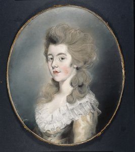 Portret van Georgiana Spencer door Thomas Lawrence