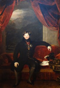 Portret van koning George IV