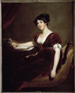 Portret van Madame Isaac Cuthbert door Thomas Lawrence