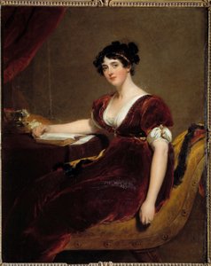 Portret van Madame Isaac Cuthbert door Thomas Lawrence