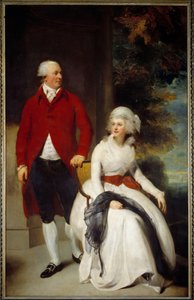 Portret van bankier Julius Angerstein (1735-1823) en zijn tweede vrouw Eliza Payne (1748-1800) door Thomas Lawrence