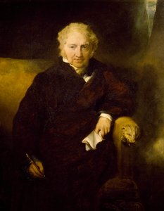 Portret van de schilder Johann Heinrich Fussli door Thomas Lawrence