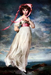 Sarah Barrett Moulin Pinkie, 1794 door Thomas Lawrence