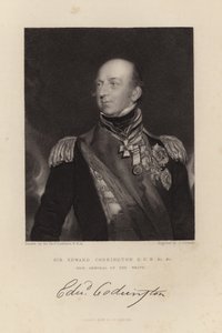 Sir Edward Codrington door Thomas Lawrence