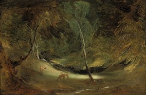 De bron van de Manifold in Ilam Park door Thomas Lawrence
