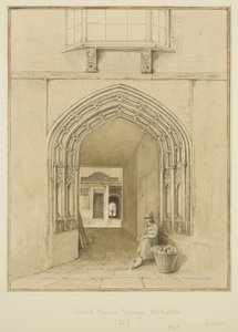 Wachtpost Passage, Wine Street door Thomas Leeson the Elder Rowbotham