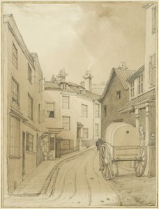 Onderkant van Griffin Lane door Thomas Leeson the Elder Rowbotham