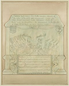 Muurtablet van John Cutte in Burnett Church