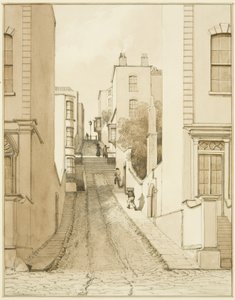 Spring Hill vanaf King Square door Thomas Leeson the Elder Rowbotham