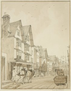 Temple Street, kijkend naar het noorden