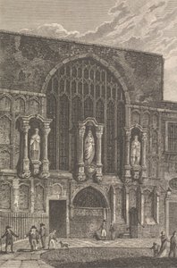Uitzicht op de Kapel van St. Magdelen, Guildhall