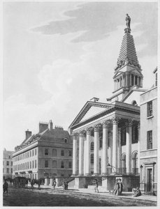 St. Georges Bloomsbury, 1799 door Thomas Malton Jnr.