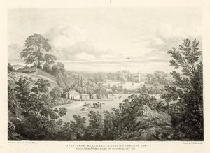Uitzicht vanaf Blackheath richting Lee, Londen door Thomas Mann Baynes