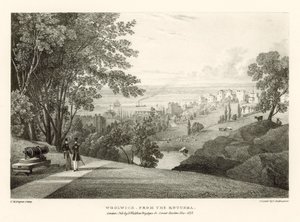 Woolwich vanaf de Rotunda, Londen